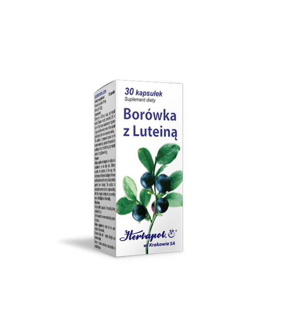 BORÓWKA Z LUTEINĄ    30 kaps.