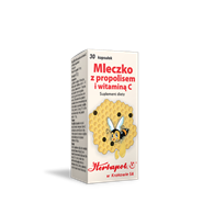 MLECZKO  Z  PROPOLISEM I WITAMINĄ C   30 kaps.