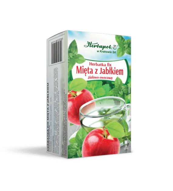 MIĘTA Z JABŁKIEM  40,0 g (2,0gx20szt.)