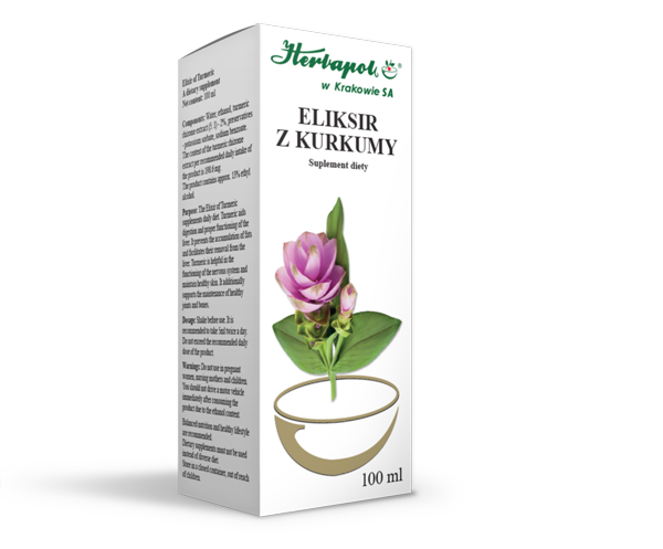 ELIKSIR Z KURKUMY   100 ml