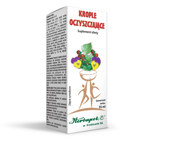 KROPLE OCZYSZCZAJĄCE  35 ml