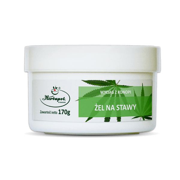ŻEL NA STAWY Z KONOPII 170 g