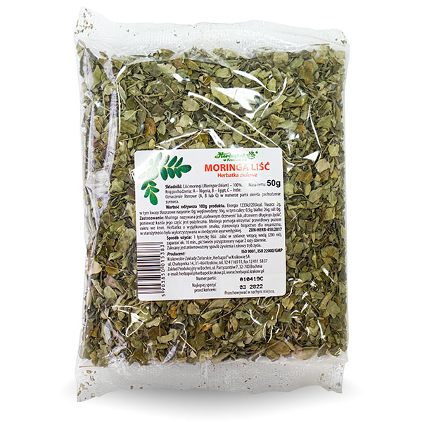 MORINGA LIŚĆ  50 g