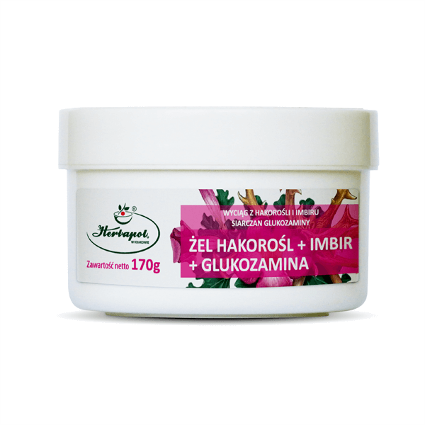 ŻEL HAKOROŚL + IMBIR + GLUKOZAMINA 170 g