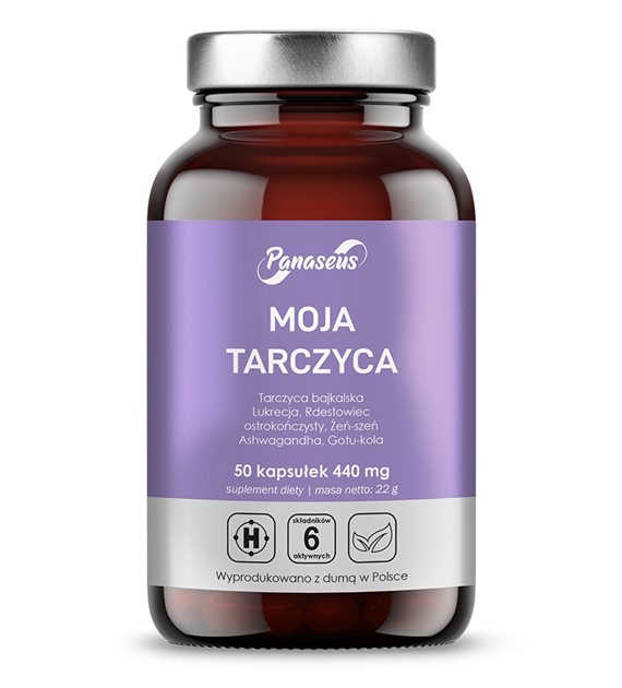 MOJA TARCZYCA - 50 kaps. - Panaseus