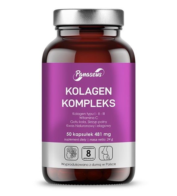 KOLAGEN KOMPLEKS - 50 kaps.- Panaseus