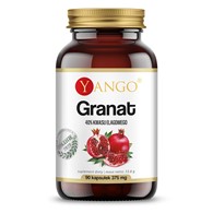 GRANAT - ekstrakt ze skórki - kwas elagowy 40% - 90 kaps.