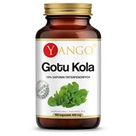 GOTU KOLA - ekstrakt 10% saponin triterpenowych - 100 kaps.