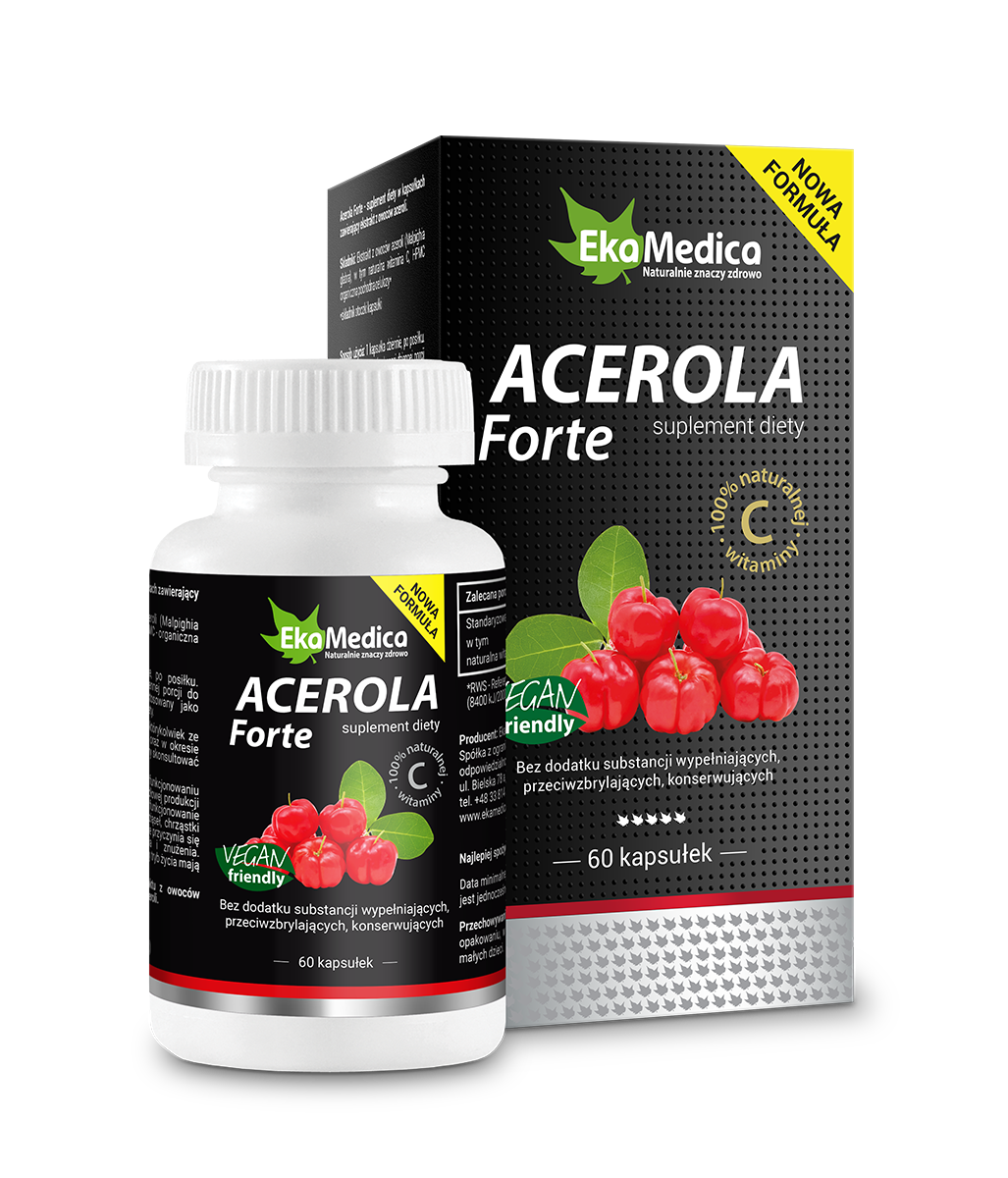 EFIME ACEROLA FORTE 500 mg kaps. 60 sztuk  PROMOCJA 2 + 1