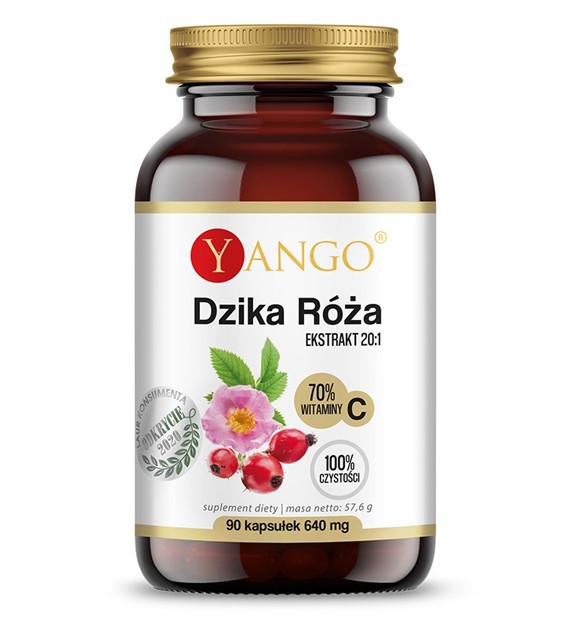 DZIKA RÓŻA - ekstrakt - 90 kapsułek