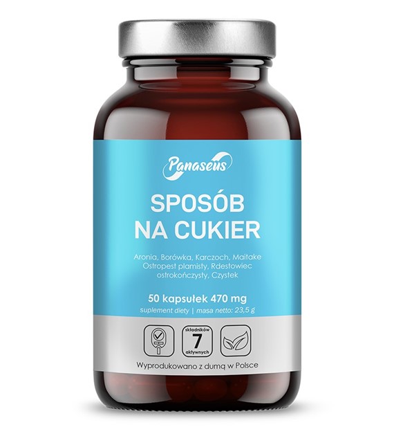 SPOSÓB NA CUKIER - 50 kaps. - Panaseus