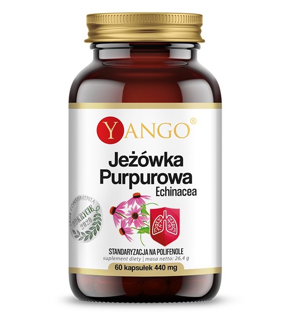 JEŻÓWKA PURPUROWA - Echinacea - 60 kaps.