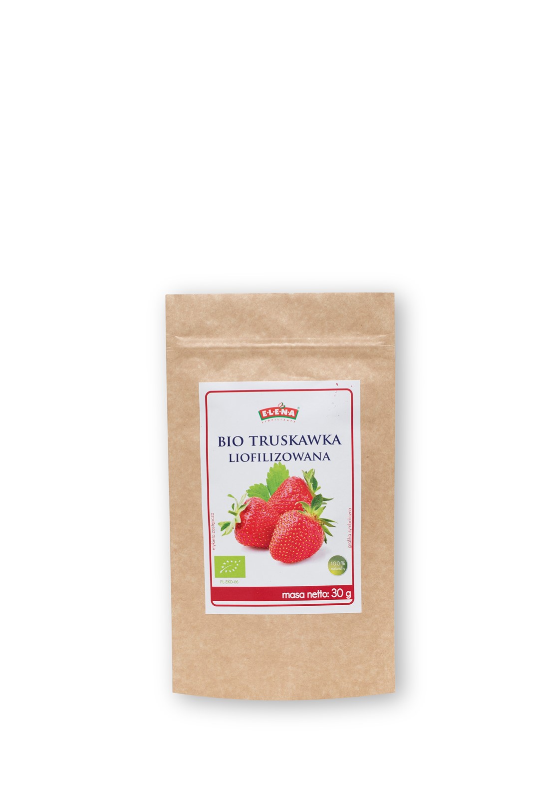 BIO TRUSKAWKA LIOFILIZOWANA 30g