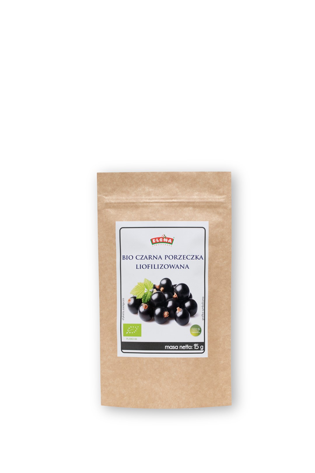 BIO PORZECZKA CZARNA LIOFILIZOWANA 15g