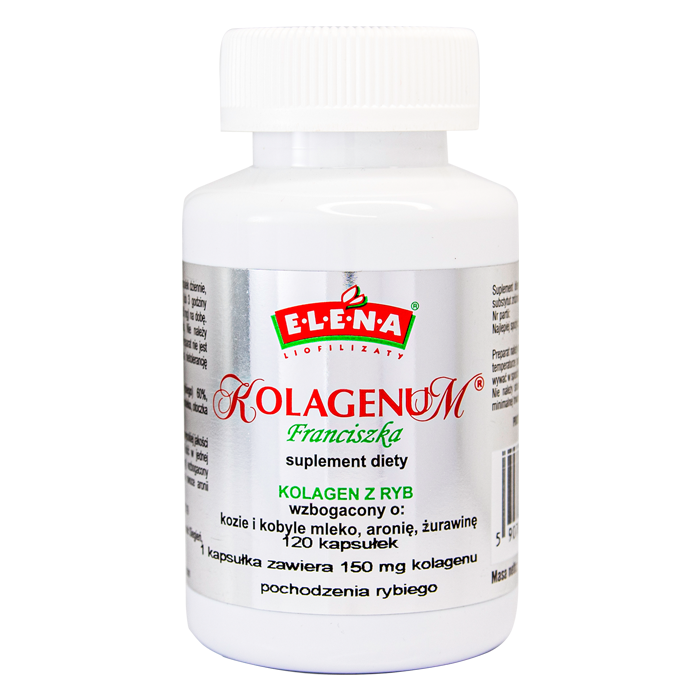 KOLAGENUM FRANCISZKA Hydrolizowane 120 kapsułek