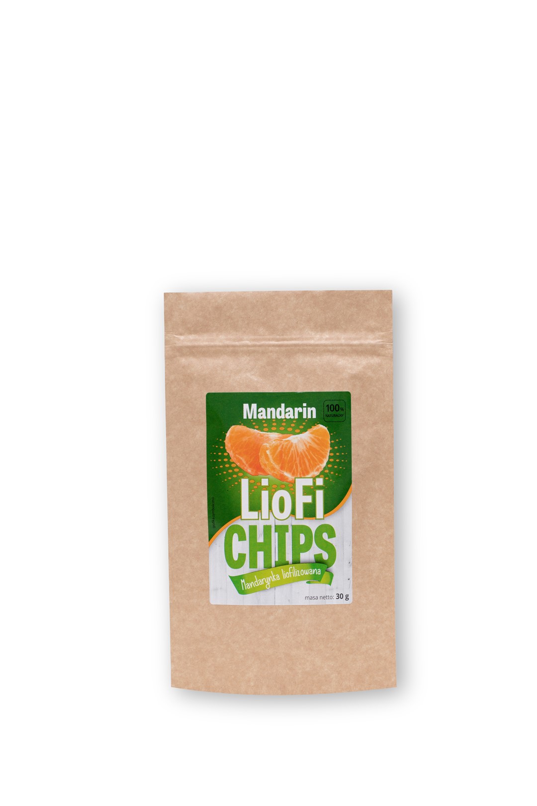 LIOFILIZOWANA MANDARYNKA Liofichips segmenty 30 g