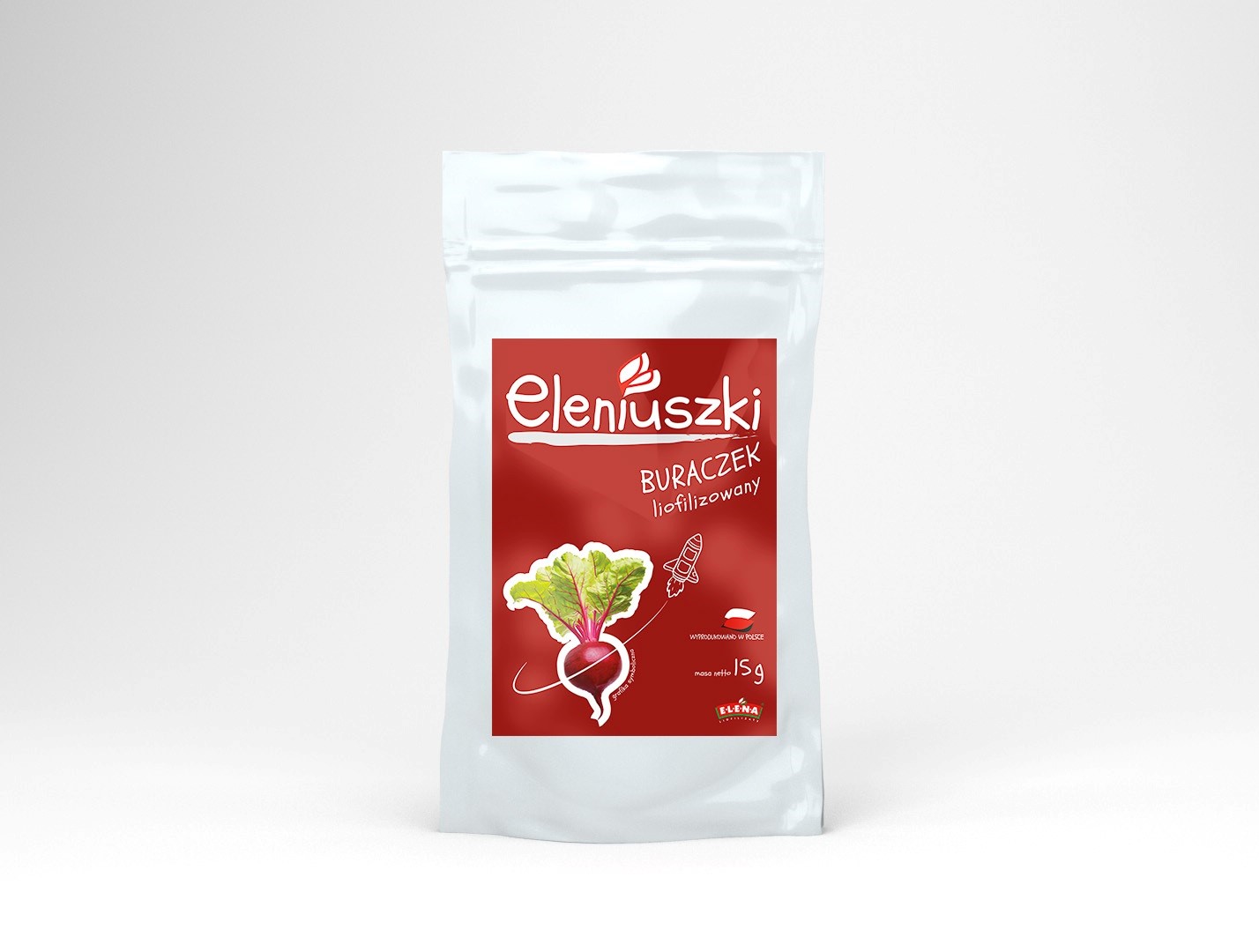 ELENIUSZKI Buraczek Czerwony grys 15g