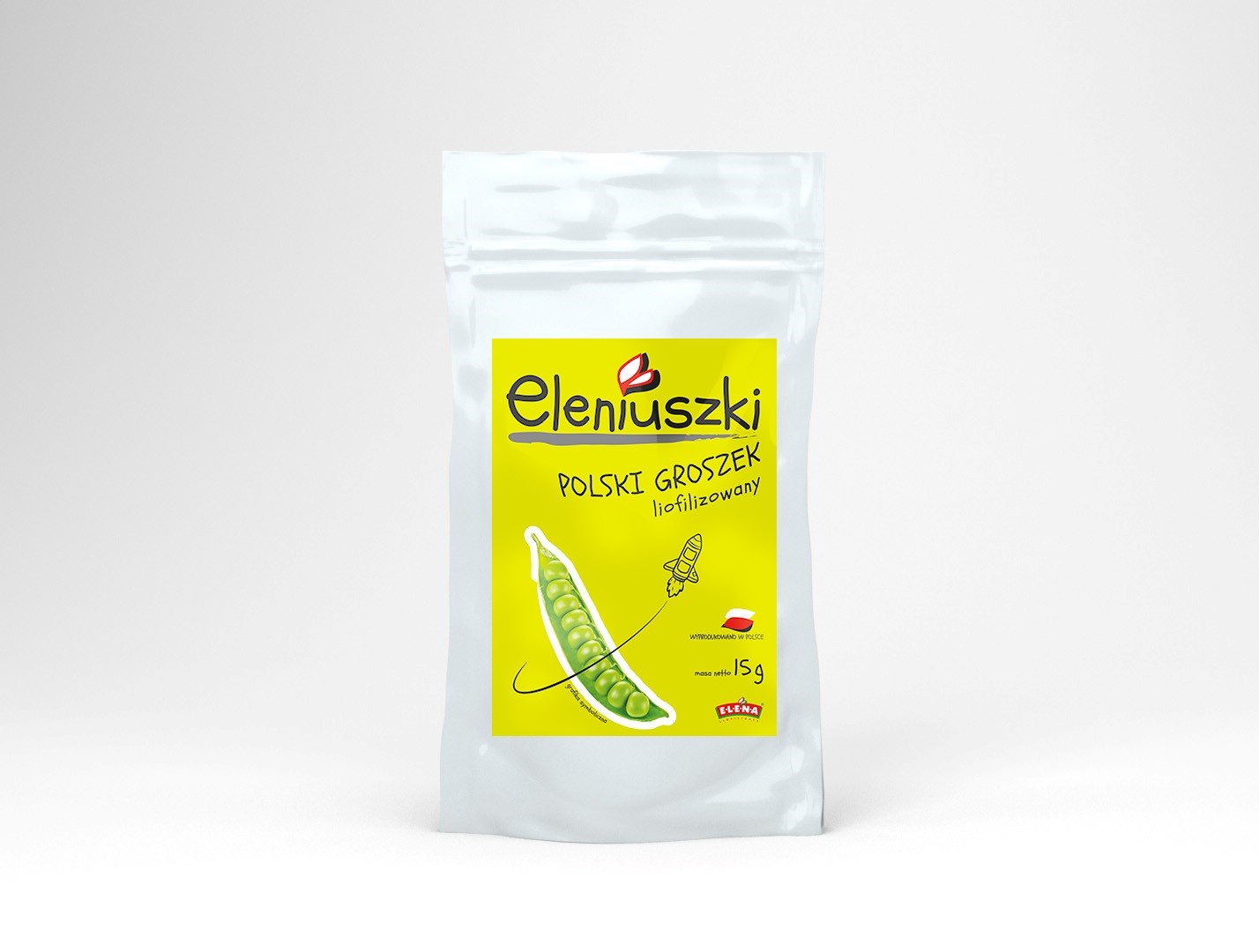 ELENIUSZKI Groszek Zielony cały 15g
