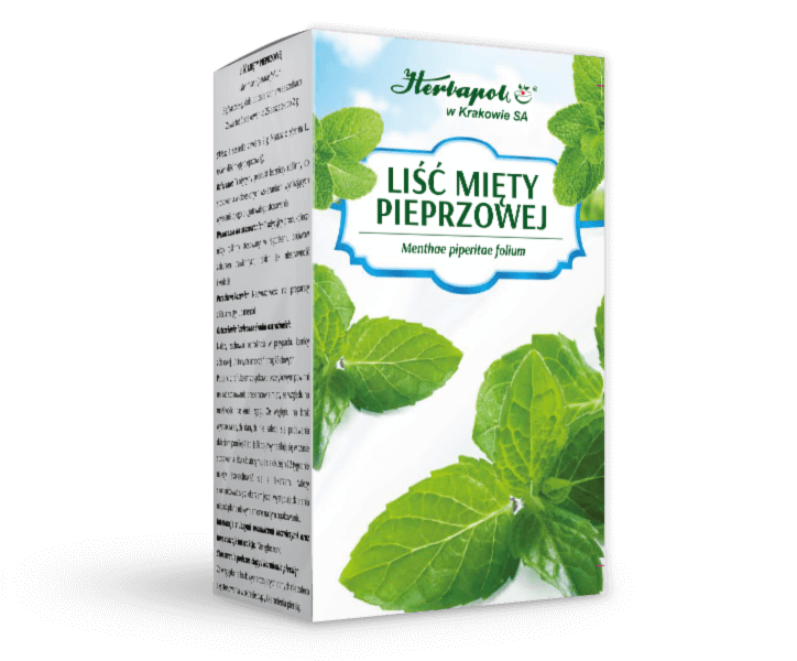 LIŚĆ MIĘTY PIEPRZOWEJ 50,0 g (2,0gx25szt.)
