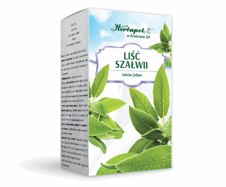 LIŚĆ SZAŁWII 32,5 g (1,3gx25 szt.)
