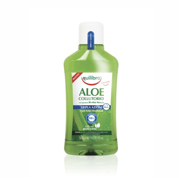 ALOESOWY MULTI-AKTYWNY PŁYN DO PŁUKANIA JAMY USTNEJ  500 ml