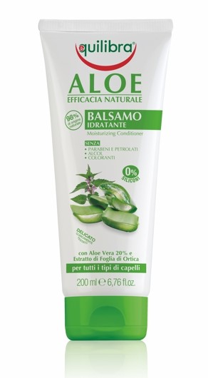 NAWILŻAJĄCA  ODŻYWKA  DO WŁOSÓW ALOES I KWAS HIALURONOWY 200 ml