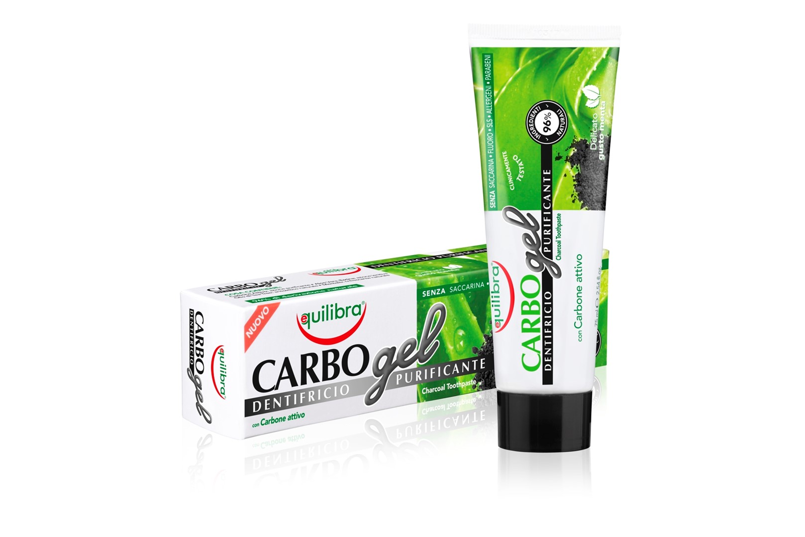 ALOESOWA PASTA DO ZĘBÓW Z AKTYWNYM WĘGLEM 75ml