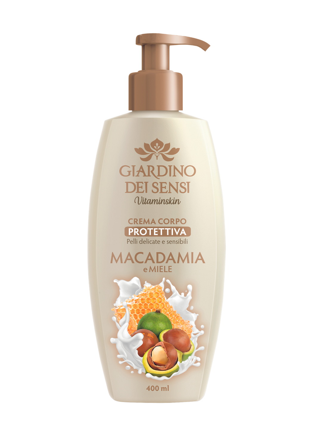 KREM OCHRONNY DO CIAŁA MAKADAMIA & MIÓD 400ml