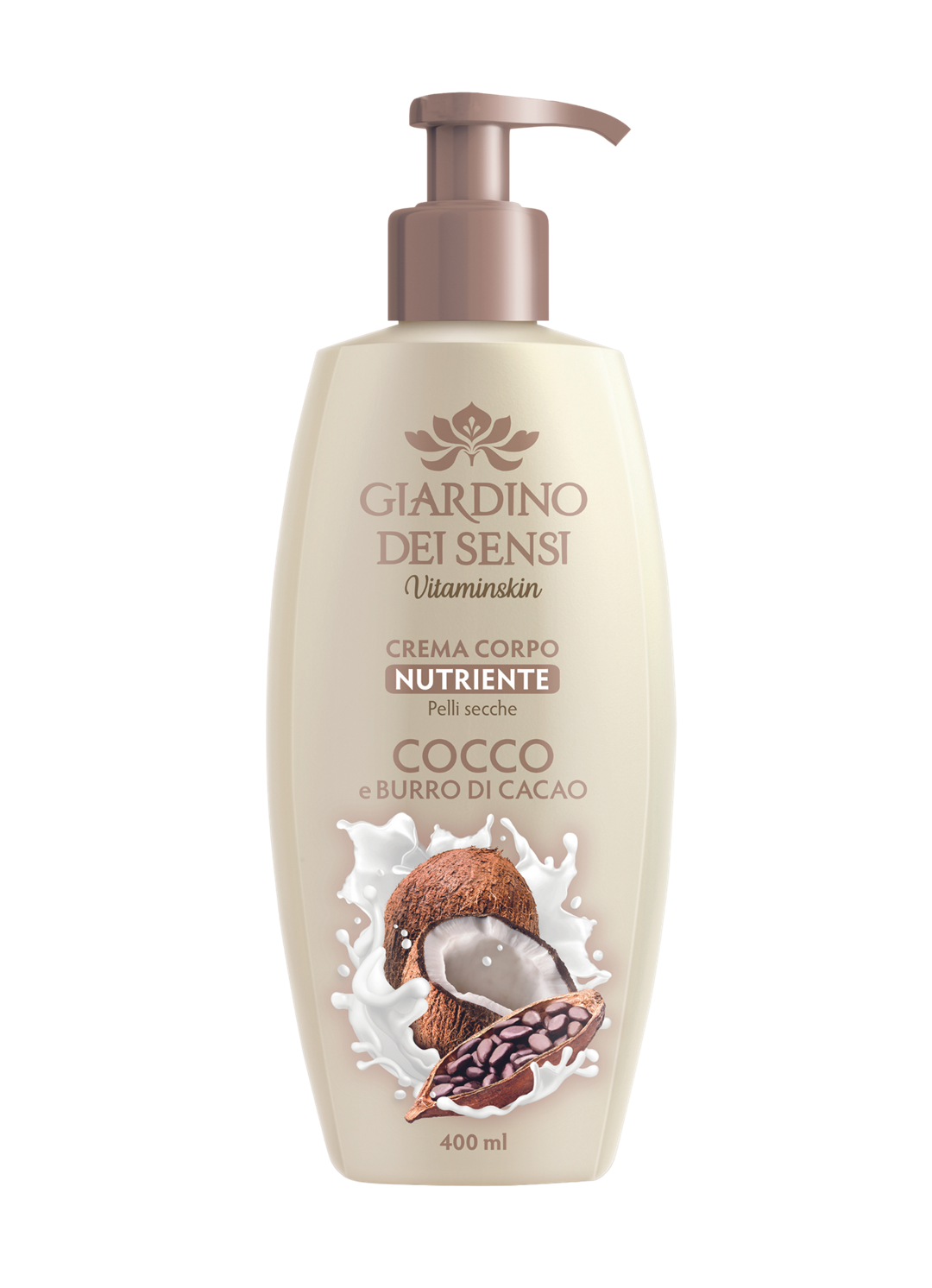 KREM ODŻYWCZY DO CIAŁA OWOC KOKOS & MASŁO KAKAOWE 400ml