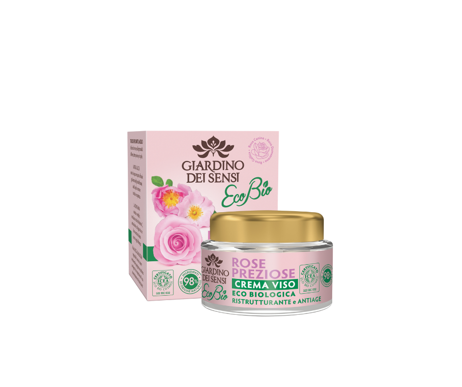 KREM DO TWARZY RESTRUKTURYZACYJNY ANTIAGE  SZLACHETNE RÓŻE ECO BIO 50 ml