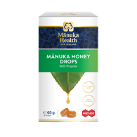 CUKIERKI Z MIODEM MANUKA MGO 400+ i Propolisem 65g