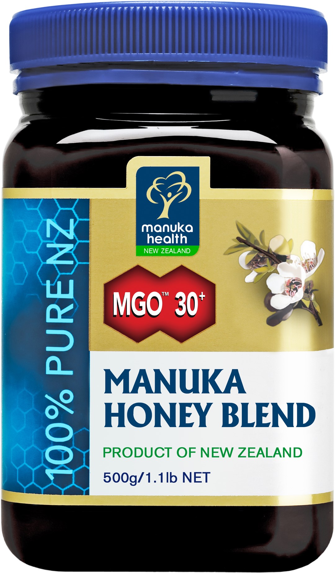 MIÓD NEKTAROWY MANUKA MGO™ 30+ 500 g