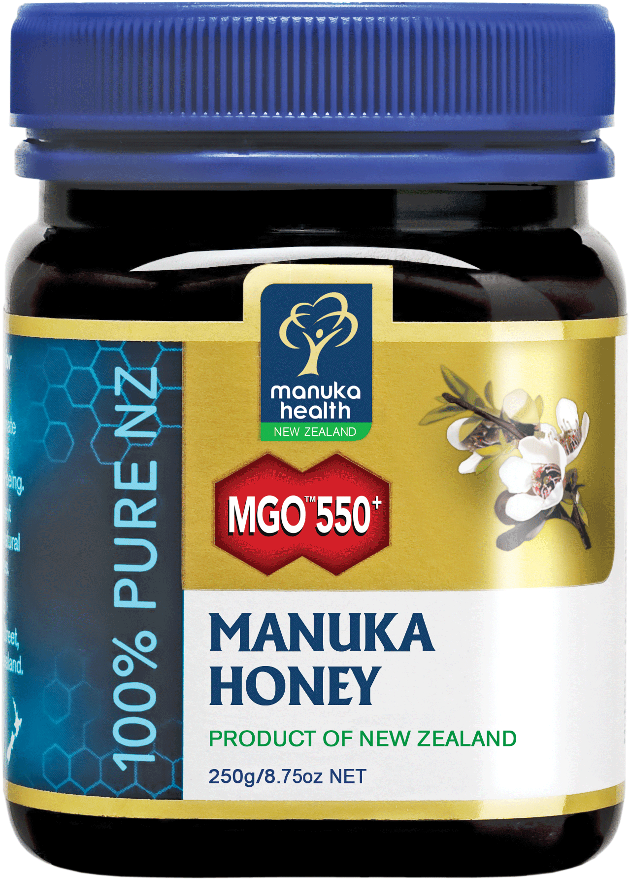MIÓD NEKTAROWY MANUKA MGO™ 550+ 250 g